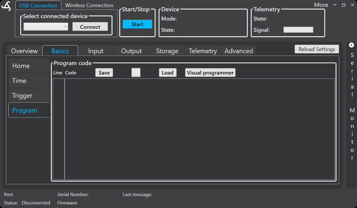 SmartConfig2 Basics > Program